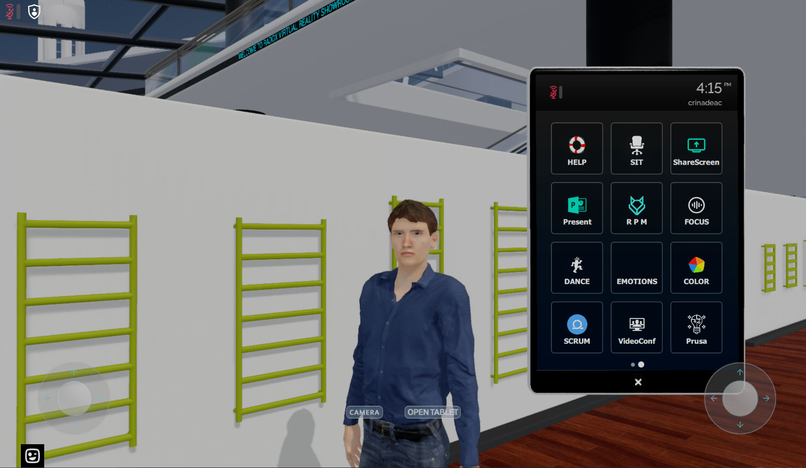 Showroom expozitional virtual