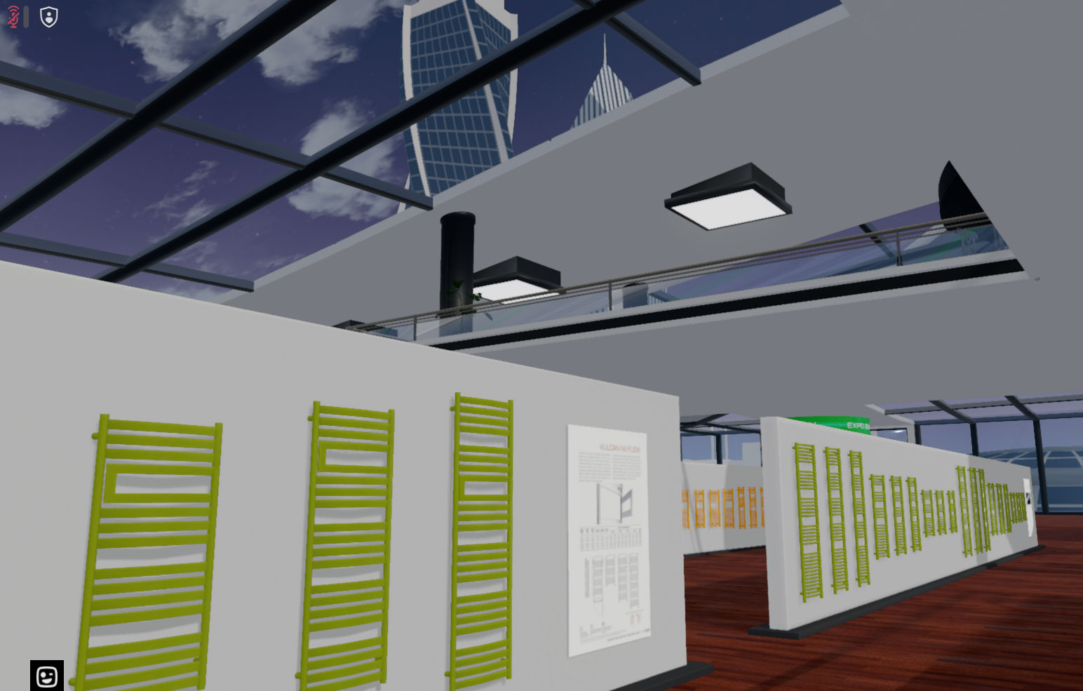 Showroom expozitional virtual