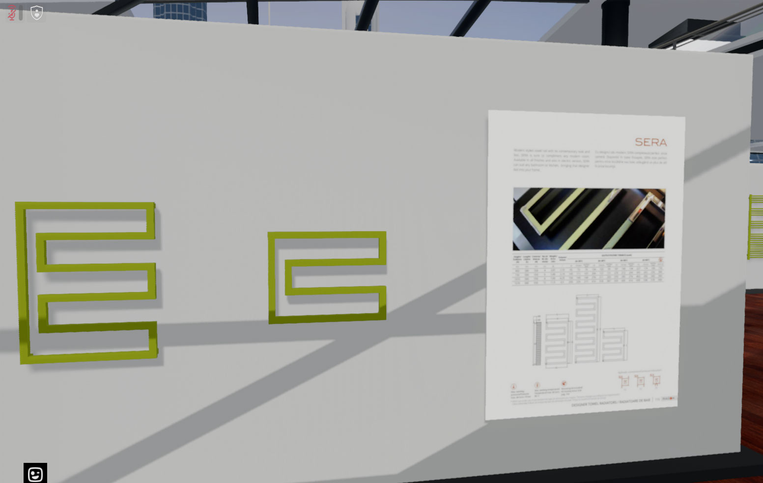 Showroom expozitional virtual