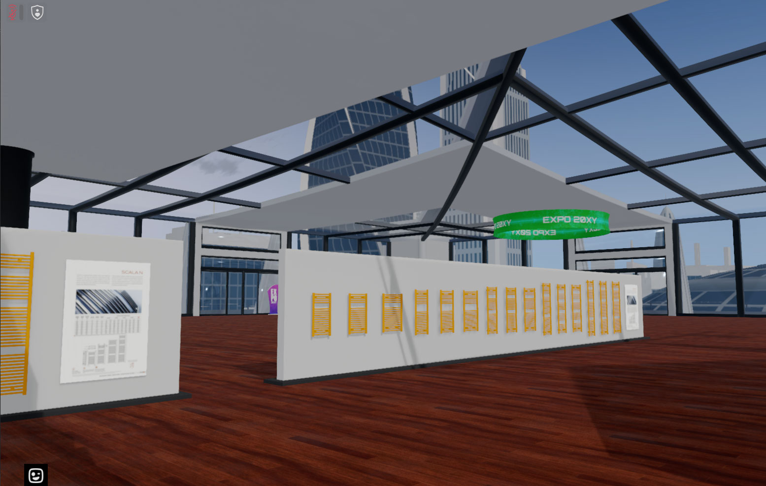 Showroom expozitional virtual