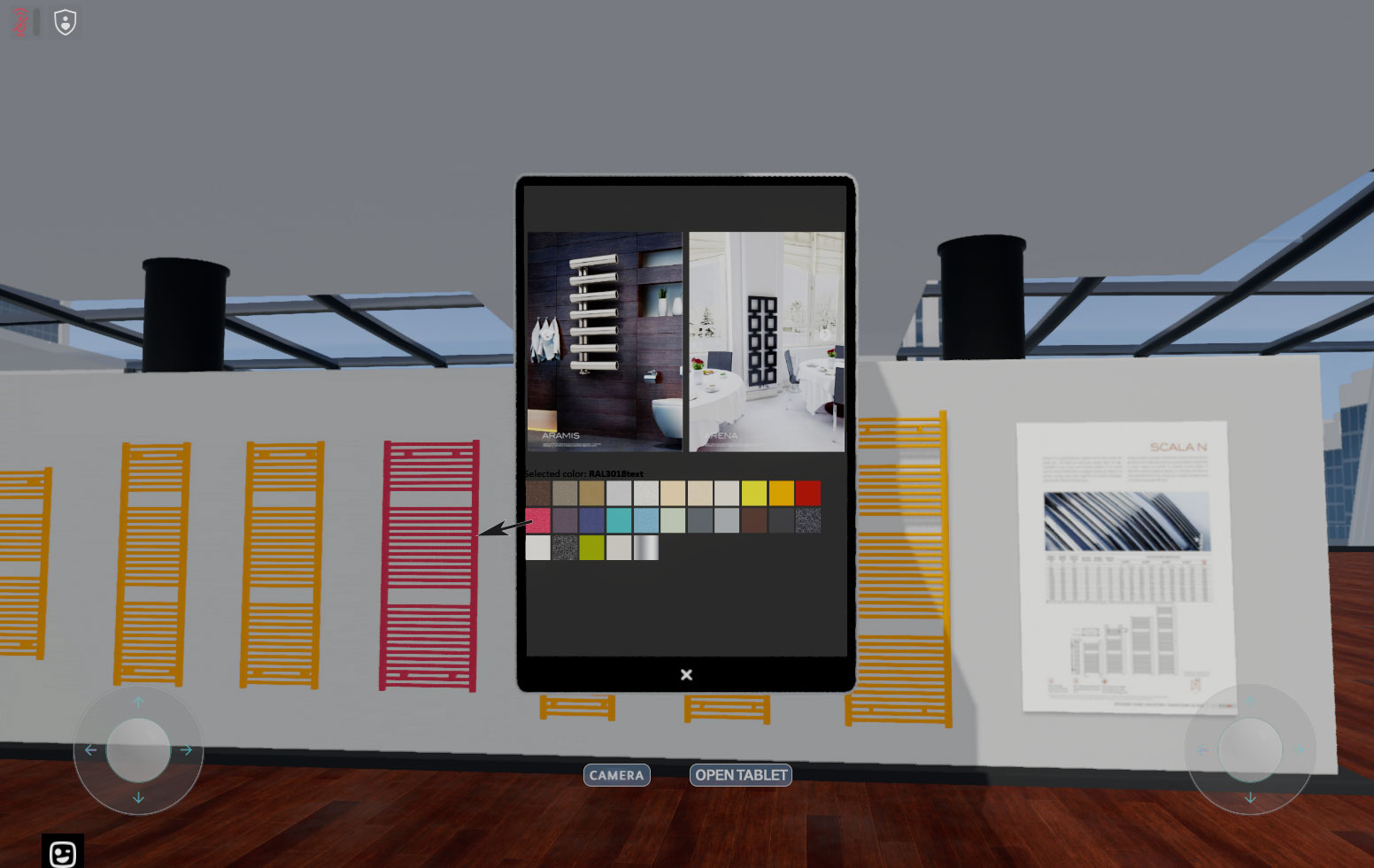 Showroom expozitional virtual