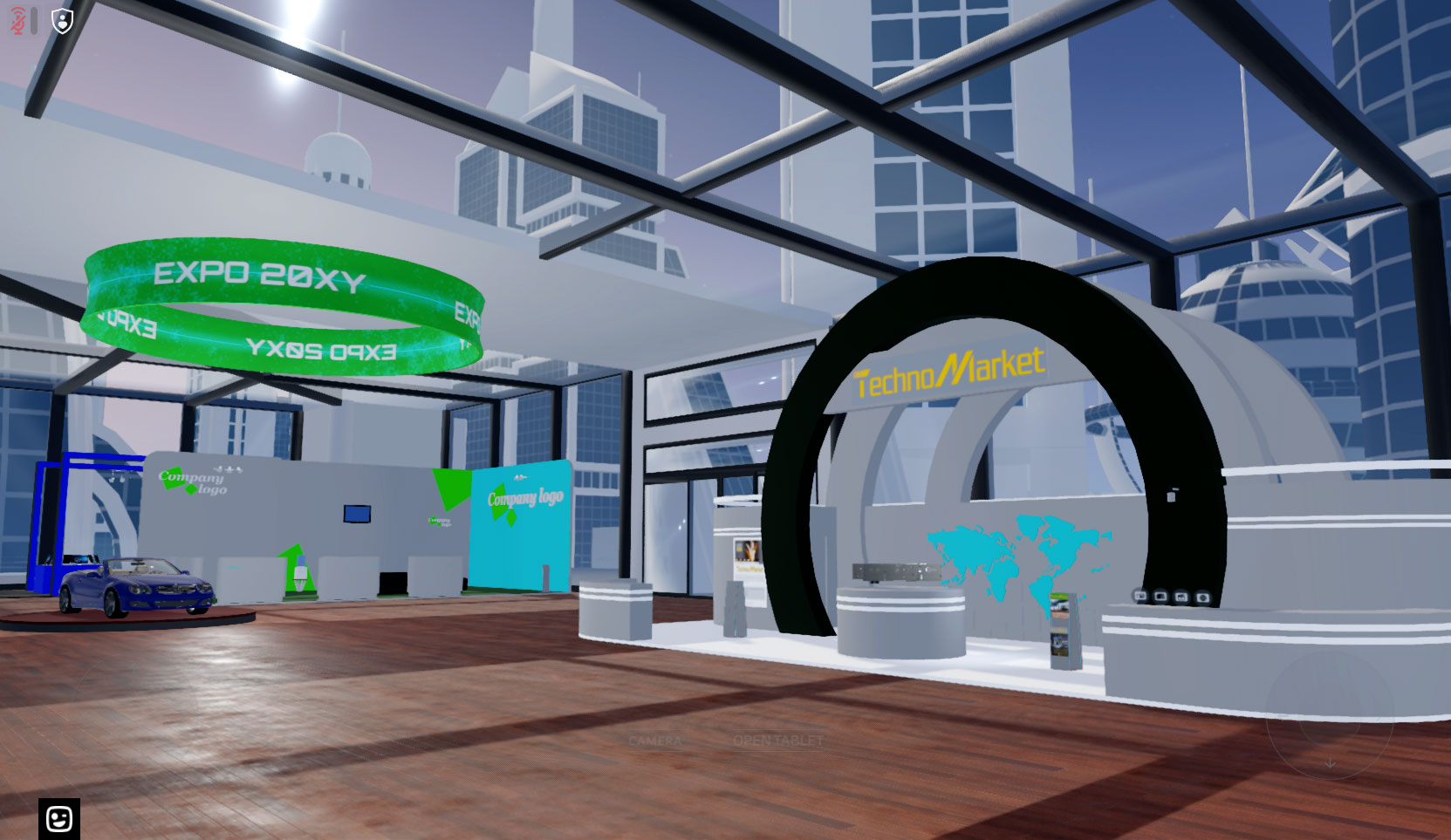 Standuri expozitionale virtuale